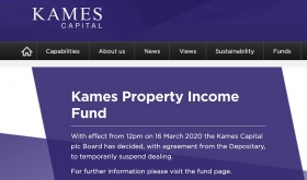 Notice of Kames Property suspension