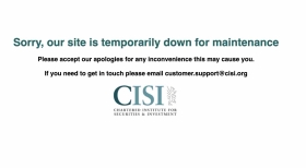 CISI website warning message in April 2020