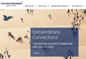Aberdeen Standard Investments website