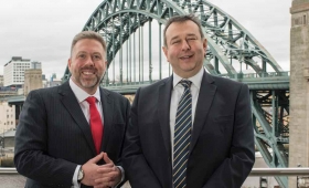(L to R) – Fairstone CEO Lee Hartley and Sovereign Wealth&#039;s Marcus Harris 