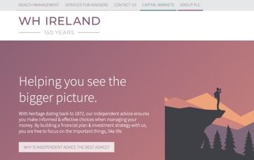 WH Ireland&#039;s website