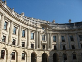 Treasury building - where officials announced the review today