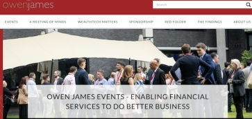 Owen James Events website