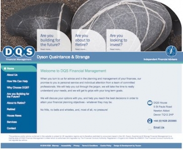 DQS Financial Management website