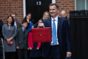 Chancellor on eve of presenting his Budget in March 2023