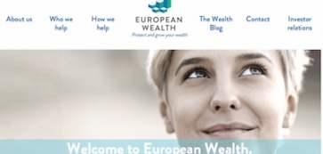 European Wealth website