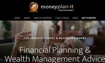 website of Money Plan-it (Wealth Management)