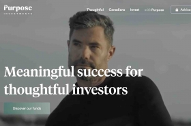 Purpose Investments website