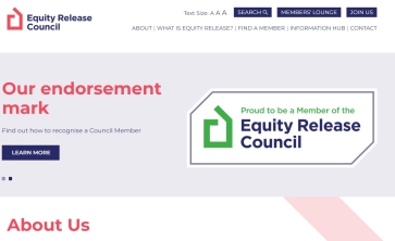 The Equity Release Council website