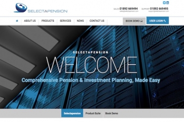 Selectapension website