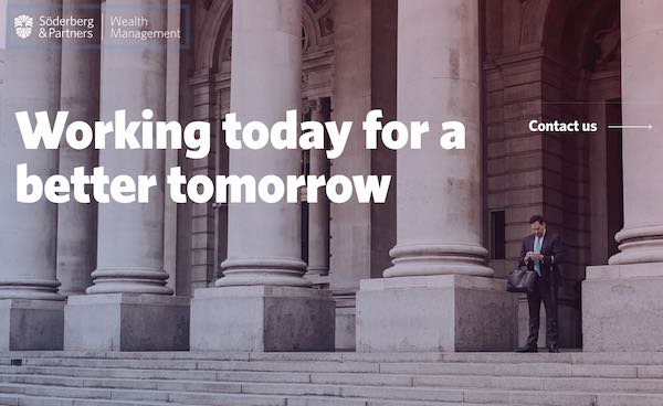 Söderberg & Partners website