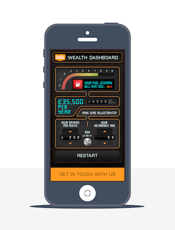 said so wealth dashboard mobile copy