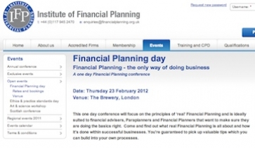 Time running out for IFP Financial Planning Day early bookings