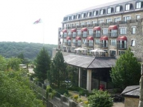 Celtic Manor where the event is taking place