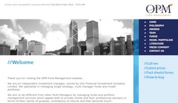 OPM Fund Management website