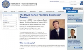 IFP&#039;s David Norton award