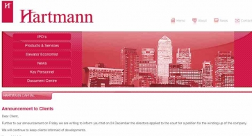 Hartmann Capital website