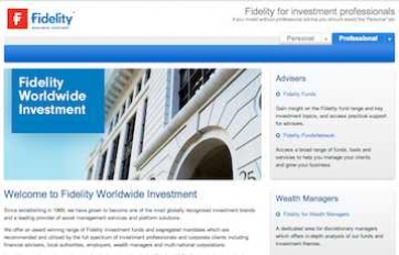 Fidelity website