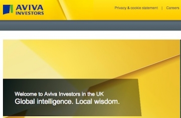 Aviva website