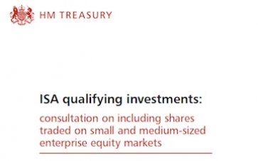 Treasury consultation paper on ISAs